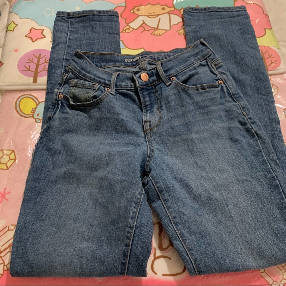 Old Navy Curvy Profile Mid Rise Stretchy Jeans